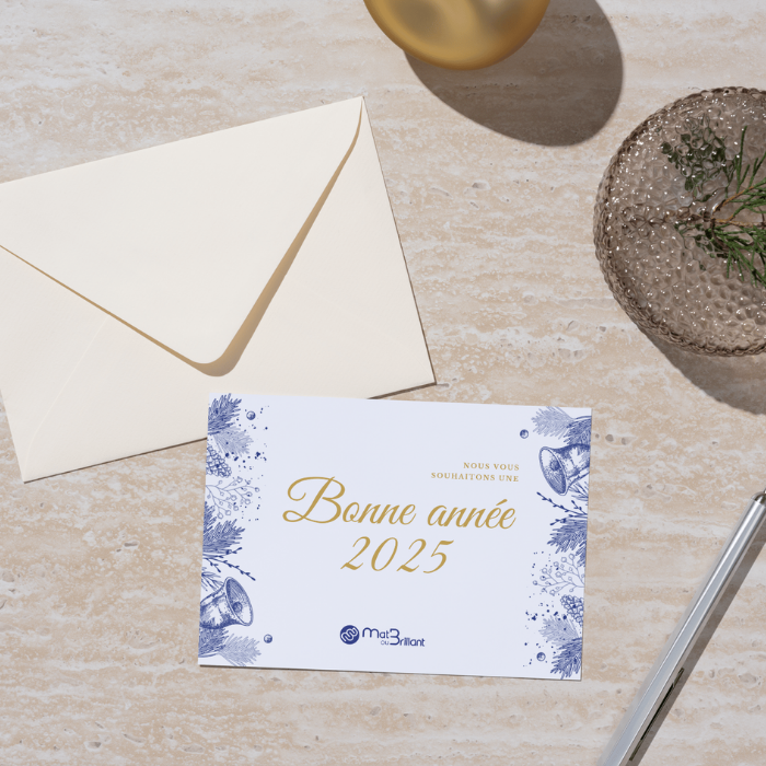 Impression cartes de voeux, et enveloppes